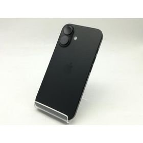 【中古】Apple 国内版 【SIMフリー】 iPhone 16 256GB ブラック MYDW3J/A【広島】保証期間１ヶ月【ランクB】