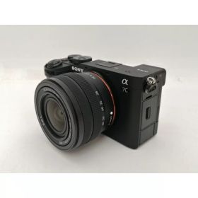 【中古】SONY α7C II ズームレンズキット ブラック ILCE-7CM2L(B)【新宿2】保証期間1ヶ月【ランクB】