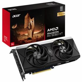 AcerNitroRadeonRX9060XTOCメモリ16GB3.3GHzブーストクロックPCIExpress5.0x16DisplayPort2.1x2HDMI2.1ax1FrostBlade4.0