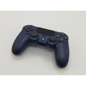 【中古】SONY ワイヤレスコントローラー(DUALSHOCK 4) CUH-ZCT2J22 [ミッドナイト・ブルー]【秋葉2号】保証期間１週間【ランクB】