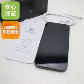 グーグルピクセル(Google Pixel)の超美品 SIMフリー Google Pixel 9a 128GB オブシディアン スマホ Google 即日発送 土日祝発送OK M666(スマートフォン本体)
