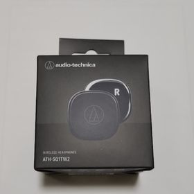 オーディオテクニカ(audio-technica)のaudio-technica ワイヤレスイヤホン ATH-SQ1TW2 BK(ヘッドフォン/イヤフォン)