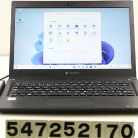 dynabook dynabook S73/DP Core i3 8130U 2.2GHz/8GB/256GB(SSD)/13.3W/FHD(1920x1080)/Win11 【中古】