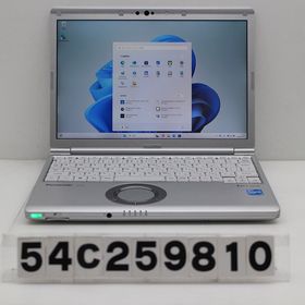 Panasonic CF-SV1RDEKS Core i5 1145G7 2.6GHz/8GB/256GB(SSD)/12.1W/WUXGA(1920x1200)/Win11 【中古】