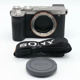 【美品】SONY α7C II ILCE-7CM2 ボディ シルバー ミラーレス一眼カメラ ソニー 本体 【中古】