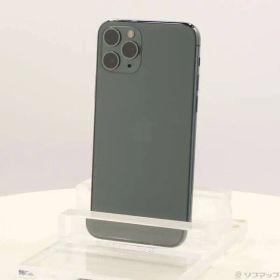 ソフマップ 〔中古品〕 iPhone11 Pro 64GB ミッドナイトグリーン MWC62J／A SIMフリー【344】