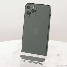 ソフマップ 〔中古品〕 iPhone11 Pro 64GB ミッドナイトグリーン MWC62J／A SIMフリー【349】