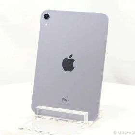 ソフマップ 〔中古品〕 iPad mini 第6世代 64GB パープル MK8E3J／A SoftBankロック解除SIMフリー【348】
