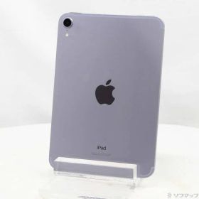 ソフマップ 〔中古品〕 iPad mini 第6世代 64GB パープル MK8E3J／A SIMフリー【262】