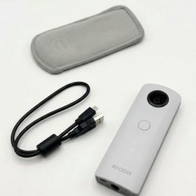 【中古 動作確認済】 RICOH 360度カメラ RICOH THETA SC (ホワイト) 全天球カメラ 910740