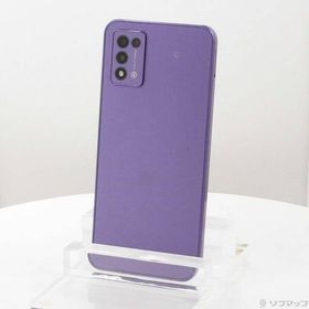 〔中古〕ワイモバイル Libero 5G III 64GB パープル ZESBY1 Y!mobile SIMフリー〔295-ud〕