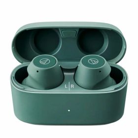 ATH-CKS30TW+/GR(エバーグリーン) Bluetooth 完全ワイヤレスイヤホン SOL