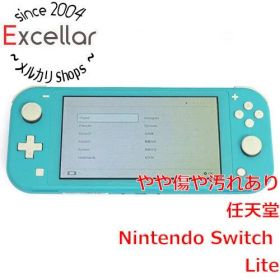 [bn:13] 任天堂 Nintendo Switch Lite(ニンテンドースイッチ ライト) HDH-S-BAZAA ターコイズ 本体のみ 本体・液晶画面いたみ