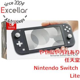 [bn:9] 任天堂 Nintendo Switch Lite(ニンテンドースイッチ ライト) HDH-S-GAZAA グレー 本体・液晶画面いたみ 元箱あり