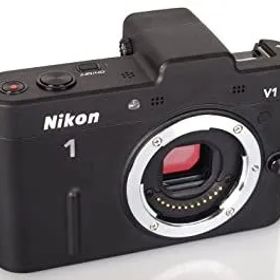 【中古-非常に良い】Nikon ミラーレス一眼カメラ Nikon 1 (ニコンワン) V1 (ブイワン) ボディ ブラック N1 V1 BK