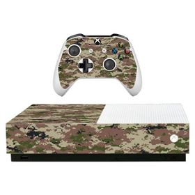 MightySkins Xbox One S オールデジタル版 用ビニールスキン「Urban Camo」保護デカールラップ 着脱簡単
