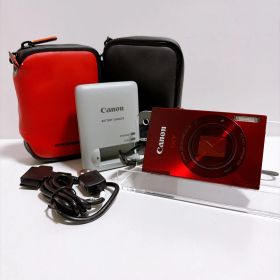 Canon IXY3 レッド PC1736 コンパクトデジタルカメラ 動作確認済み 充電器付 中古品 SDカード付 管理番号 ARCAYRA544