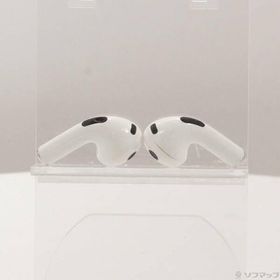 〔中古〕Apple(アップル) AirPods 第3世代 MME73J／A〔352-ud〕