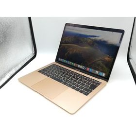 【中古】Apple MacBook Air 13インチ Corei5:1.6GHz 128GB Touch ID搭載モデル ゴールド MVFM2J/A (Mid 2019)【府中ル・シーニュ】保証期間１ヶ月【ランクB】