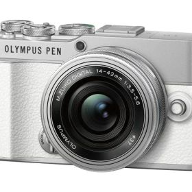 【ポイント10倍】 オリンパス デジタル一眼カメラ OLYMPUS PEN E-P7 14-42mm EZレンズキット [ホワイト] 【P10倍】