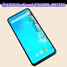 使用中㉜ASUS ZenFone 6 ZS630KL 128GB ブラック