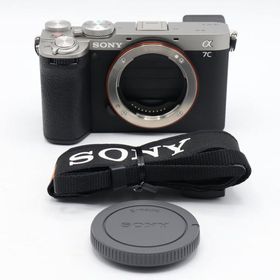 ボーナスストア+5％【美品】SONY α7C II ILCE-7CM2 ボディ シルバー ミラーレス一眼カメラ ソニー 本体