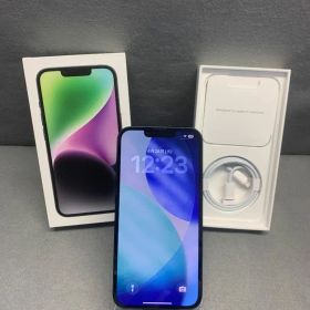 美品 国内版 SIMフリー iPhone14 128GB ミッドナイト色