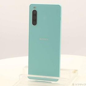 〔中古〕SONY(ソニー) Xperia 10 IV 128GB ミント A202SO Softbank SIMフリー〔295-ud〕