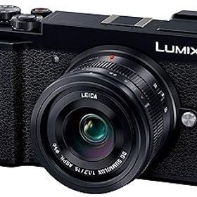 【中古】［非常に良い］パナソニック ミラーレス一眼カメラ ルミックス GX7MK3 単焦点ライカDGレンズキット ブラック DC-GX7MK3L-K