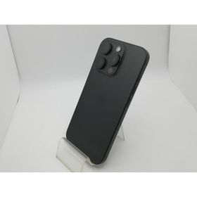 【中古】Apple 国内版 【SIMフリー】 iPhone 16 Pro 512GB ブラックチタニウム MYN43J/A【新橋】保証期間１ヶ月【ランクB】