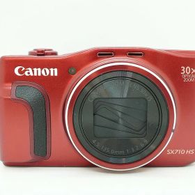 キヤノン Canon コンパクトデジタルカメラ レッド PowerShot SX710 HS 【中古】
