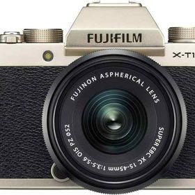 【中古】富士フイルム(FUJIFILM) ミラーレス一眼 X-T100レンズキット シャンパンゴールド ゴールド X-T100LK-G カメラ 一眼レフ ミラーレス レンズ 中古 人気 おすすめ 高画質