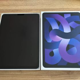 美品 iPad Air 第5世代 WiFi 64GB パープル 箱 アダプタ付き
