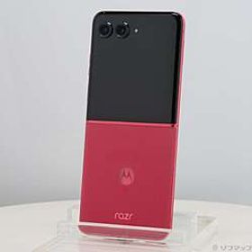 Motorola razr 50 ultra 512GB ホットピンク RAZR50U512HPKフリー SIMフリー ［6.9インチ/4.0インチ有機EL／Snapdragon 8s Gen 3 M