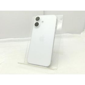 【中古】Apple mineo 【SIMフリー】 iPhone 16 128GB ホワイト MYDR3J/A【福岡天神】保証期間１ヶ月【ランクB】