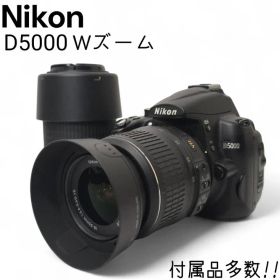 【ショット数極少】Nikon ニコン D5000 デジタル一眼レフ ダブルズーム