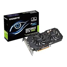 【中古】(非常に良い)Gigabyte GV-N960WF2OC-2GD NVIDIA GeForce GTX 960 2GB