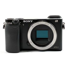 ソニー SONY α6000 ボディ ILCE-6000 B ブラック デジタル ミラーレス 一眼カメラ 中古