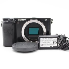 ショット数27812回！■美品■ SONY ミラーレス一眼 α6000 ボディ ブラック ILCE-6000 B ♯12214