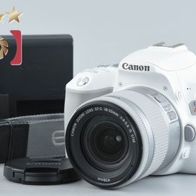 【中古】Canon キヤノン EOS Kiss X9 EF-S 18-55 IS STM レンズキット ホワイト