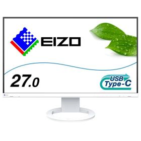 EIZO ビジネススタンダードモニター | FlexScan EV2720S-WT | 27.0型WQHD・USB Type-C・ホワイト