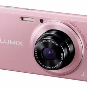 【中古】パナソニック デジタルカメラ ルミックス FH10 光学5倍 ピンク DMC-FH10-P