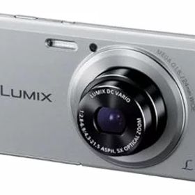 【中古】パナソニック デジタルカメラ ルミックス FH10 光学5倍 シルバー DMC-FH10-S