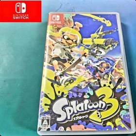 ★大人気！Nintendo switch ソフト『Splatoon3』美品！★