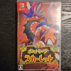 ニンテンドウ(任天堂)のNintendo switch ソフト ポケットモンスター スカーレット(家庭用ゲームソフト)
