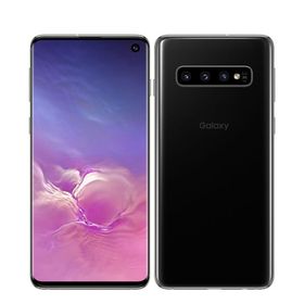 サムスン(SAMSUNG)のSCV41 Galaxy S10 プリズムブラック SIMフリー 本体 au スマホ ギャラクシー 【送料無料】 scv41bk7mtm(スマートフォン本体)