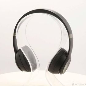 〔中古〕Beats by Dr. Dre Beats Solo4 オンイヤーワイヤレスヘッドフォン マットブラック MUW23PA／A〔377-ud〕