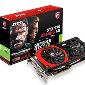 【中古】MSI GTX 970 GAMING 4G MGSV 『Twin Frozr V/OCモデル』 グラフィックスボード VD5680