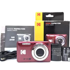 ■ほぼ新品■ コダック KODAK PIXPRO FZ55 レッド 《元箱付属》