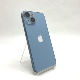 【最速発送】 iPhone 14 128GB ブルー softbank SIMフリー 白ロム【難有】 79%